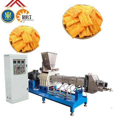 Fried 2d 3d Pellet Snacks Chips Macaroni Pasta Extruder Processing Machine Line China Snack
