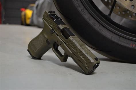 Glock 17 G5 Mos Zev Orion Rmr X Werks Cerakote Od Green 9mm Az Ns X Werks