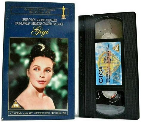 Gigi UK Import VHS Caron Leslie Chevalier Maurice Jourdan