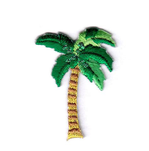 Palm Tree Iron On Patch 1 12 Tropical Beach Palms Ebay