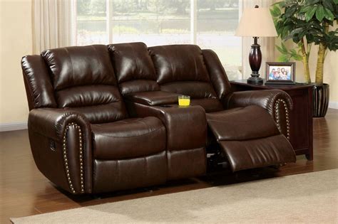 Electric Recliners Love Seat With Cup Holders