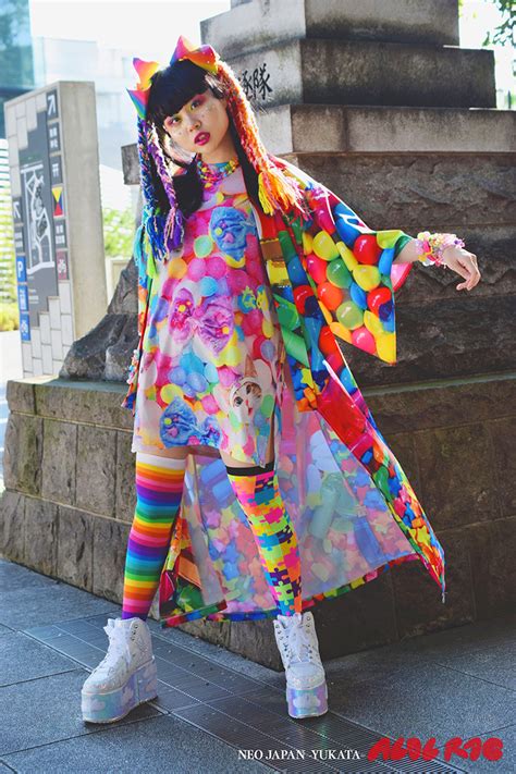 ユニコーンやアンジくん、目玉柄が日本の伝統服とmix Acdc Ragエーシーディーシー ラグから原宿らしいカラフルなkawaii