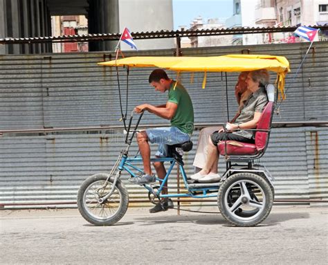 Bicitaxi In Havana Editorial Image Image Of Taxi Bicycle 27242275