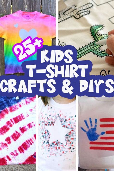 Fun Diy Shirts Ideas Crafts For Kids Life Sew Savory