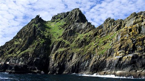 The Island Of Skellig Michael Off The County Kerry Coast Ireland