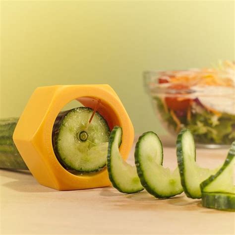 Cucumber Spiral Slicer To Make Fancy Salads Inspire Uplift Spiral