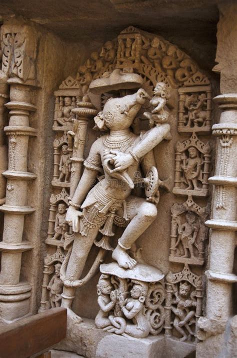 Varaha Sculpture Inner Wall Of Rani Ki Vav An Intricately Constructed Stepwell On The Banks Of