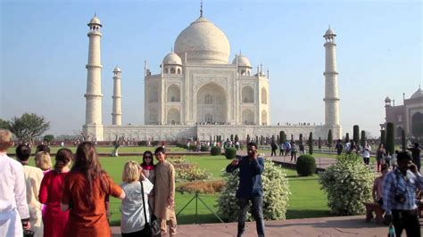 Taj Mahal Agra Uttar Pradesh India March 2013 Youtube