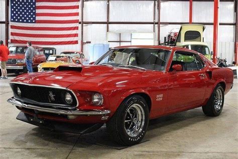 Ebay Mustang Boss 429 1969 Ford Mustang Boss 429 47709 Miles Red Coupe