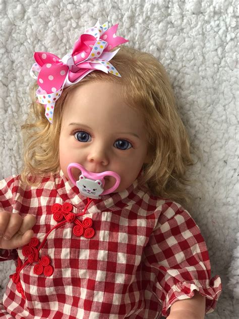 60cm Maggie Reborn Babies Dolls Realistic Reborn Toddler Girl Etsy