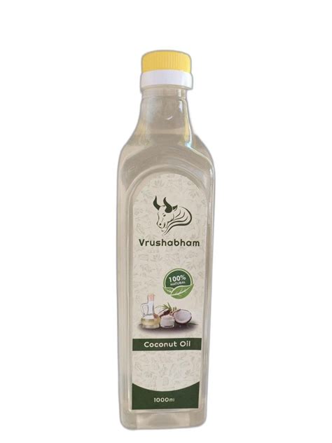 1000ml Vrushabham Coconut Cooking Oil At Rs 300bottle Coconut Edible