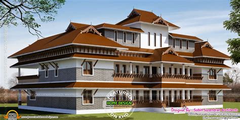 Super Luxury House Plan For Super Rich Kerala Home