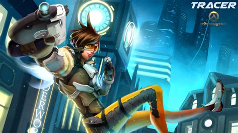 Overwatch Tracer Wallpapers Wallpaper Cave