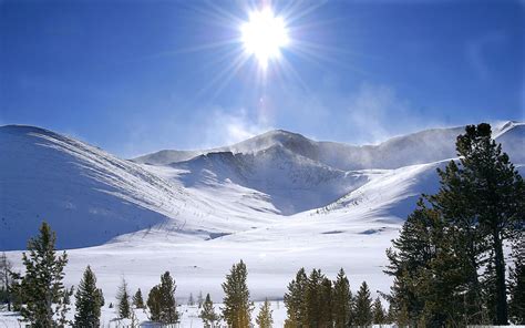 Sunny Winter Morning Wallpapers Wallpaper Cave