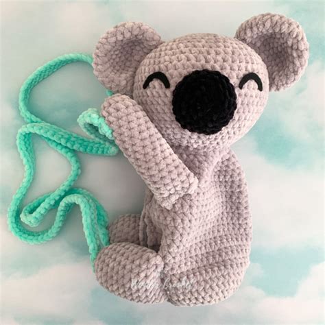 Koala Backpack Crochet Pattern Crochet Pattern Ribblr