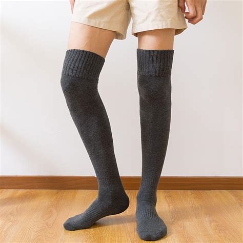 Man Cotton Warm Long Socks In Mens Socks From Underwear And Sleepwears On