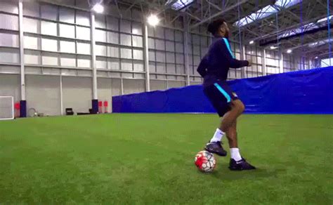 But he still hasn't changed his unique style of running. GIF raheem sterling dude perfect the dude perfect show ...