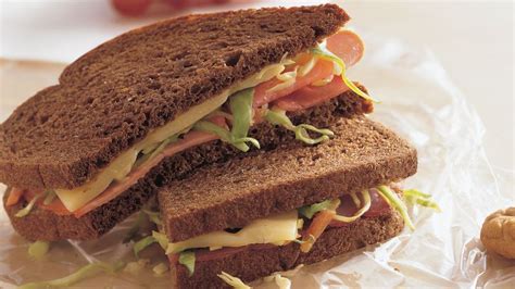 Honey Mustard Ham And Swiss Sandwiches Recipe