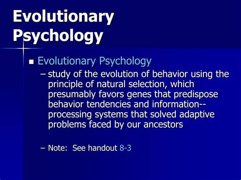 Ppt Behavior Genetics And Evolutionary Psychology Powerpoint