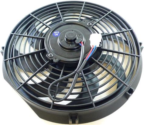 Racer Performance 12 High Performance Electric Radiator Cooling Fan Curved Blade