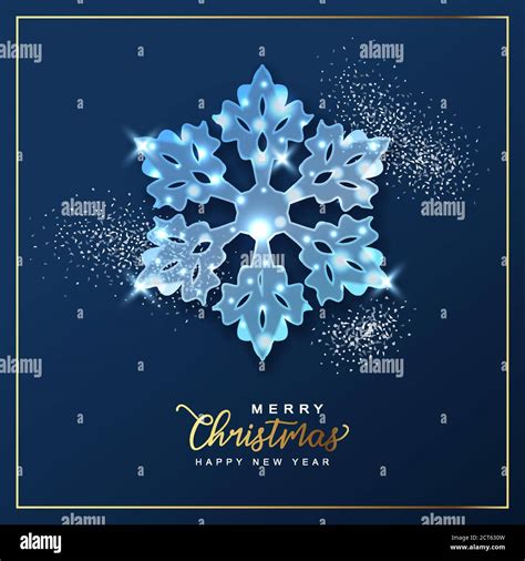 Ice Crystal Snowflake Stock Vector Image And Art Alamy