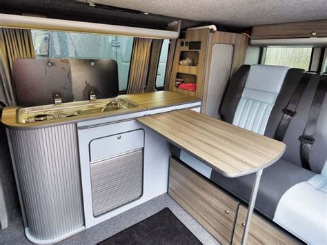 Evo Swb Curved Kit T T T Van Conversion Interior Van Conversion Furniture