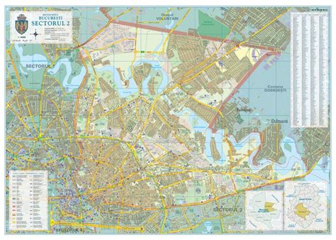 Harta Sector 2 Bucuresti Business Map