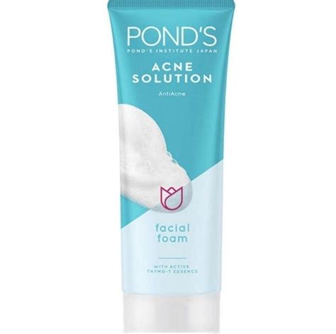 Ponds Acne Solution Facial Foam100g Pembersih Wajah Ponds Unilever