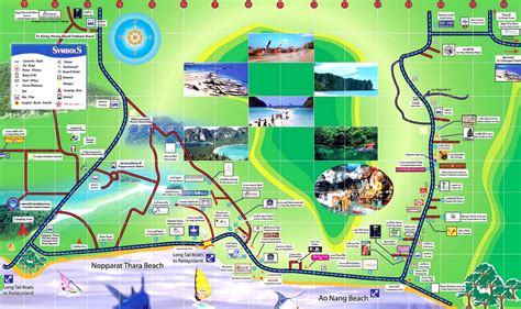 Карты Ао Нанга Краби Подборка лучших карт курорта