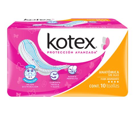 Kotex® Anatómica Sin Alas Kotex