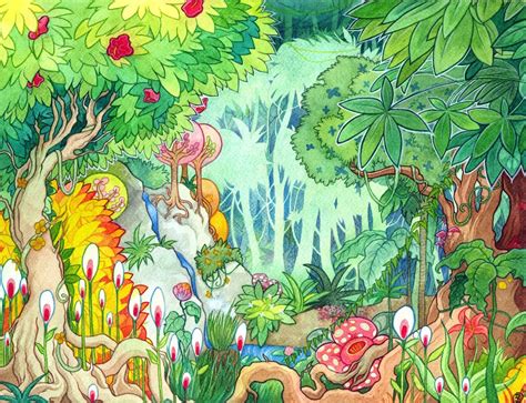 Jungle Drawing For Kids At Explore Collection Of