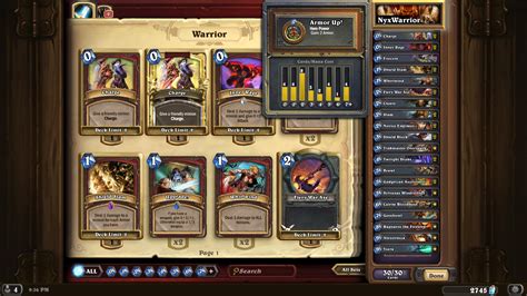 The warrior class can be played aggressively, but successful warrior decks tend to lean towards. Nyx Warrior Deck : hearthstone