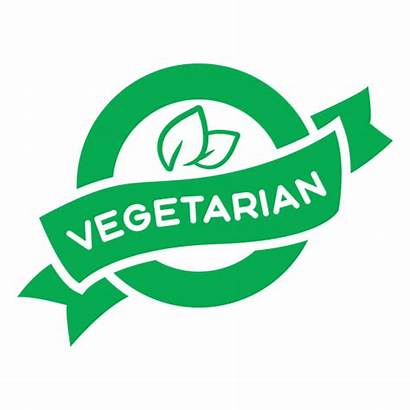 Vegetarian Badge Round Verde Redonda Insignia Vegetariana