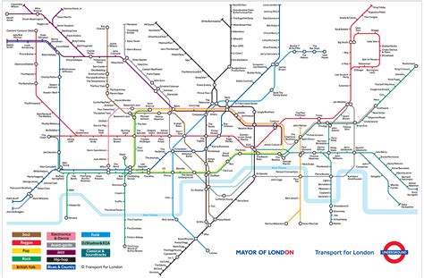 London Underground Map Underground Map London Map