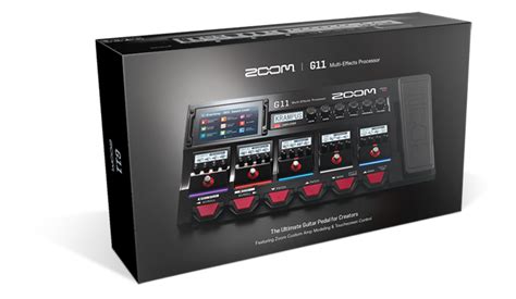 Zoom G11 - Multi Effects Processor Guitar Pedal - Guitar Effects - Effects Processor