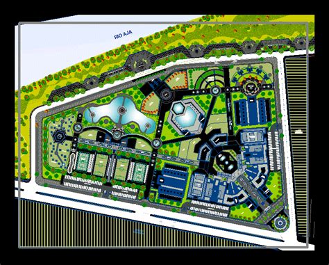 Recreational Center 2d Dwg Design Plan For Autocad Designs Cad