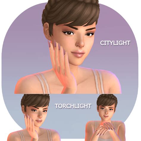 Sims 4 Cas Lighting City Light Neutral Light Micat Game