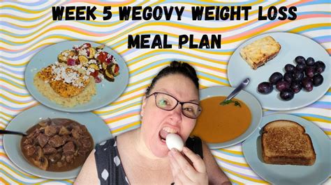 Weekly Meal Plan For Losing Weight On WEGOVY Week 5 Wegovy Meal Plan