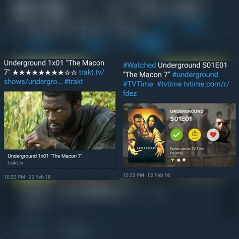 #Watched Underground 1x01 The Macon 7 http://bit.ly 