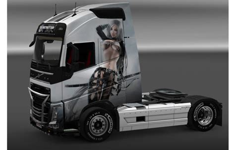 Ets Volvo Fh Sexy Fantasy Skin V Skins Mod F R Eurotruck Simulator
