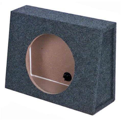 Buy Qpower 10 Inch Single Slim Truck Shallow Sealed Subwoofer Box Sub