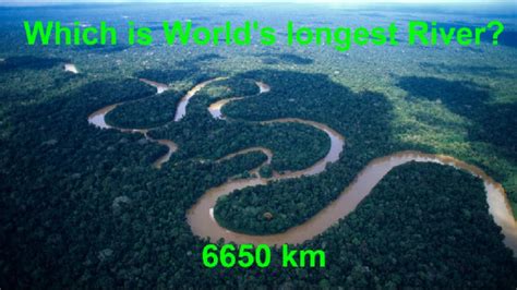 Top 10 Largest Rivers In The World 10 Longest River In The World