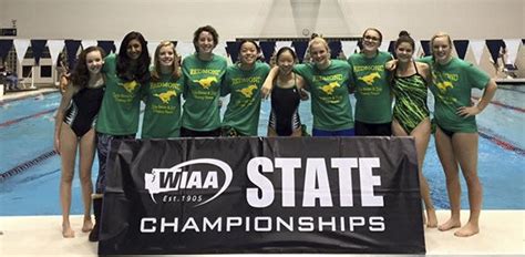 Redmond High Girls Compete At 4a State Swimming Championships Redmond