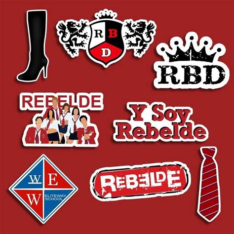 Rebelde Theme Party Efy Kalim Al Asim Sticker Paper Stickers Th
