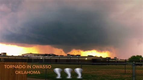 Tornado In Owasso Oklahoma Youtube