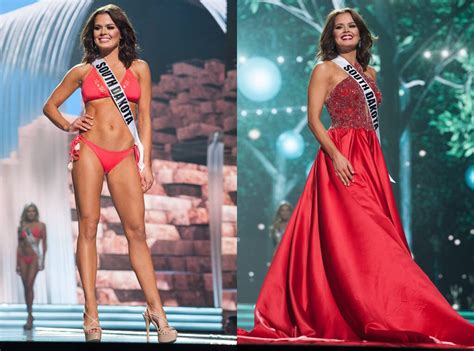 Miss South Dakota From Miss Usa 2017 Swimsuit And Evening Looks E News