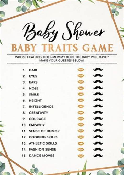 Quick And Easy Baby Shower Games Home Design Ideas