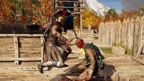 Assassins Creed Odyssey Stealth Kills Brutal Spartan Combat YouTube