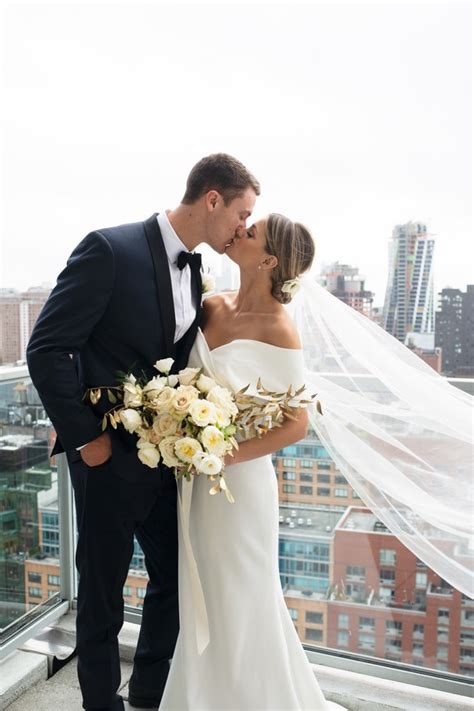 A Romantic New York City Wedding With A City View
