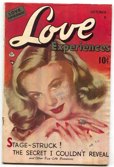 Love Experiences 1 1949 Ace Golden Age Romance Comic Vg 1949 Comic Dta Collectibles